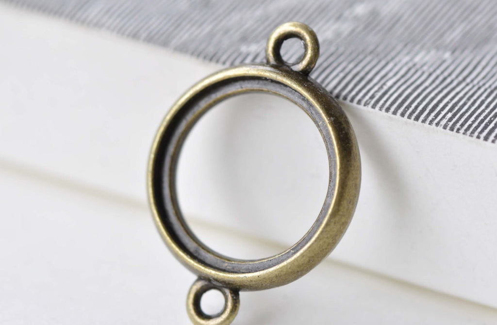 Double Sided Connector Base Setting Tray Blanks Match 18mm Cameo A7925