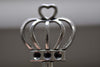 10 pcs Antique Silver Heart Crown Skeleton Key Charms Pendants A7927