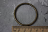 Large 40mm OD Jump Ring Antique Bronze Circle 8gauge Set of 10 A7929