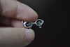 Sunglasses Charms Antique Silver Finish 10x21mm Set of 20 pcs A7951