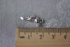 Antique Silver Parrot Charms 3D Bird Charms 8x18mm Set of 20 A7955