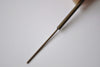 Antique Brass Hair Stick Bun Barrette Slide With Needle Set of 5 A7945