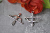 Bow Arrow Connectors Antique Silver Archery Charms Set of 20 A7948