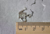 Antique Silver Flower Watering Can Charms Set of 20 A7950