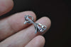 Sunglasses Charms Antique Silver Finish 10x21mm Set of 20 pcs A7951