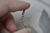Antique Silver Curved Twist Bar Connectors Link 30mm Set of 30 A7958