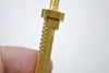 Gold Japanese Blade Katana Sword Charms 10x108mm Set of 5 A7964