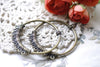 Antique Bronze Round Chandelier Earring Pendants Set of 10 A7968
