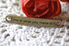 10 pcs Bracelet Connector Time Is What You Make of It A7969