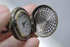 Pocket Watch - 1 PC Antique Bronze Small Size Peacock Pocket Watch A7966