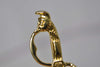 Gold Japanese Blade Katana Sword Pendant Charms Set of 10 A7978