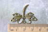 Dragonfly Charms Antique Bronze Cut Out Moth Pendants Set of 10 A7980