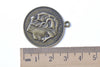 10 pcs Alexander The Great Coin Pendants Charms