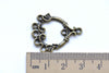 Fancy Chandelier Earring Antique Bronze Connector Set of 10 A7993