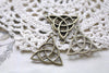 Antique Bronze Celtic Knot Trinity Knot Charms Set of 20 A8000