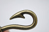 10 pcs Antique Bronze Coiled Fishing Hook Charms A8002