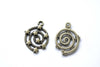 Antique Bronze Spiral Galaxy Star Universe Charms Set of 20 A8005
