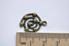 Antique Bronze Spiral Galaxy Star Universe Charms Set of 20 A8005