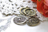 20 pcs Music Note Charms Antique Bronze Treble Clef Pendants A8007