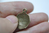 Antique Bronze Steampunk Arabic Number Plate Charms Set of 20 A8010
