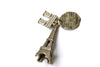 10 pcs Antique Bronze Eiffel Tower Triumphal Arch Pendants A8019