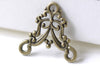Chandelier Earring Antique Bronze Connector Set of 20 A8016
