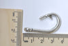 Antique Silver Fish Hook Charms Fishing Hook Pendants Set of 10 A8029