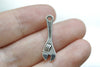 Spanner Wrench Antique Silver Tool Charms 8x24mm Set of 10 A8054