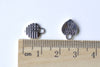 20 pcs Antique Silver Small Heart Charms 10x12mm A8057