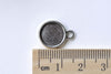Pendant Tray Antique Silver Base Settings A8103