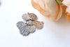 50 pcs Antique Silver Amulet Charms Ba Gua Feng Shui Coins A8119