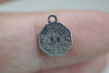 50 pcs Antique Silver Amulet Charms Ba Gua Feng Shui Coins A8119