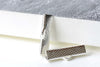 Silvery Gray Ribbon Ends Clamps Fasteners Clasps 25mm Set of 50 A8140
