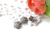 Antique Bronze Flower Spacer Bead Caps 10mm Set of 50 A8147