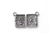 Holy Bible Classic Book Antique Silver 3D Charms Set of 10 A8145