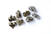Antique Bronze Heart Earring Earnuts Stoppers Backs Set of 50 A8160