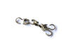 Antique Bronze 8 Shaped Chain Cord Clasps Set of 100 A8162