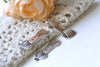 Yarn Bundle Charms Antique Silver Flat Pendant Set of 20 A8171