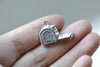 Antique Silver Tape Measure Charms Pendants 16x23mm Set of 20 A8225