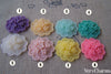 Resin Round Flower Bundle Cameo Cabochon 20mm Flat Back