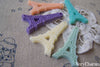 Resin Eiffel Tower Cameo Cabochon 25x45mm Set of 10