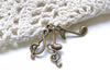 Music Note Charms Antique Bronze Treble Clef Pendants Set of 10 A8248