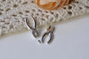 Antique Silver Pliers Tool Charms 11x23mm Set of 10 A8253
