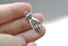 Antique Silver Elegant Lady Hand Charms 10x26mm Set of 20 A8254