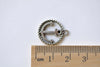 Anchor Ring Charms Antique Silver Nautical Pendants Set of 20 A8258