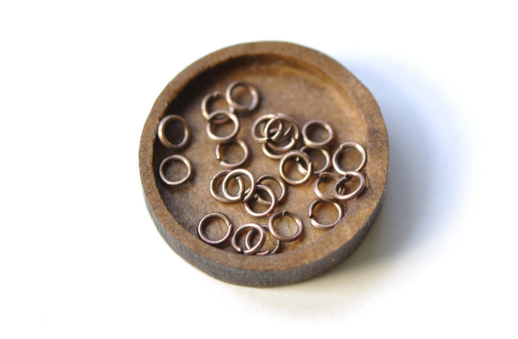 Antique Copper Jump Rings Size 3mm 25gauge Set of 500 A8264