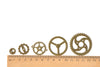 Bulk Gear Watch Movement Antique Bronze Charms Mixed Style A8267