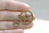 Bulk Gear Watch Movement Antique Bronze Charms Mixed Style A8267