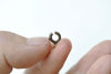 Antique Copper Brass Spring Ring Clasps 6mm Set 50 A8270