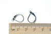 Platinum Leverback Earwire Earring Findings Set of 40 A8272